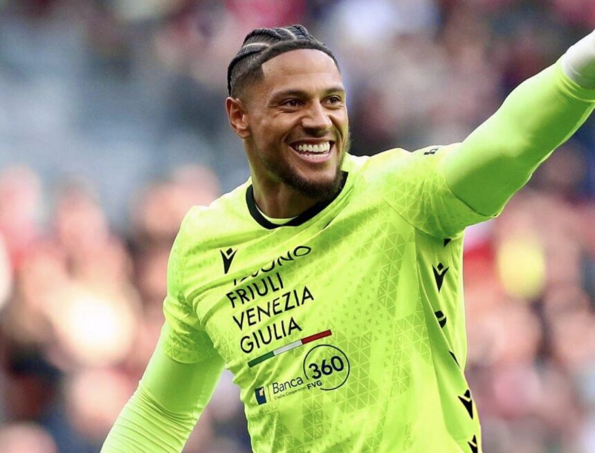 Maduka Okoye keeps third straight clean sheet as Udinese thrash AC Milan 3-0