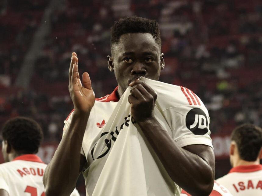 Akor Adams goal: Sevilla striker scores in 2-1 victory over Atletico Madrid