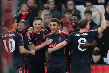 Taiwo Awoniyi provides assist as Nottingham Forest thrash Sunderland 5-0