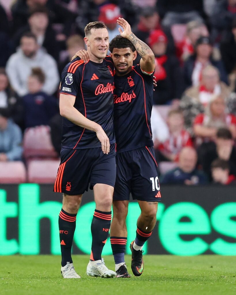 Taiwo Awoniyi provides assist as Nottingham Forest thrash Sunderland 5-0 38 Taiwo Awoniyi provides assist as Nottingham Forest thrash Sunderland 5-0