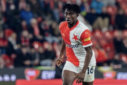 David Moses scores winning goal as Slavia Prague defeat Sigma Olomouc 2-1