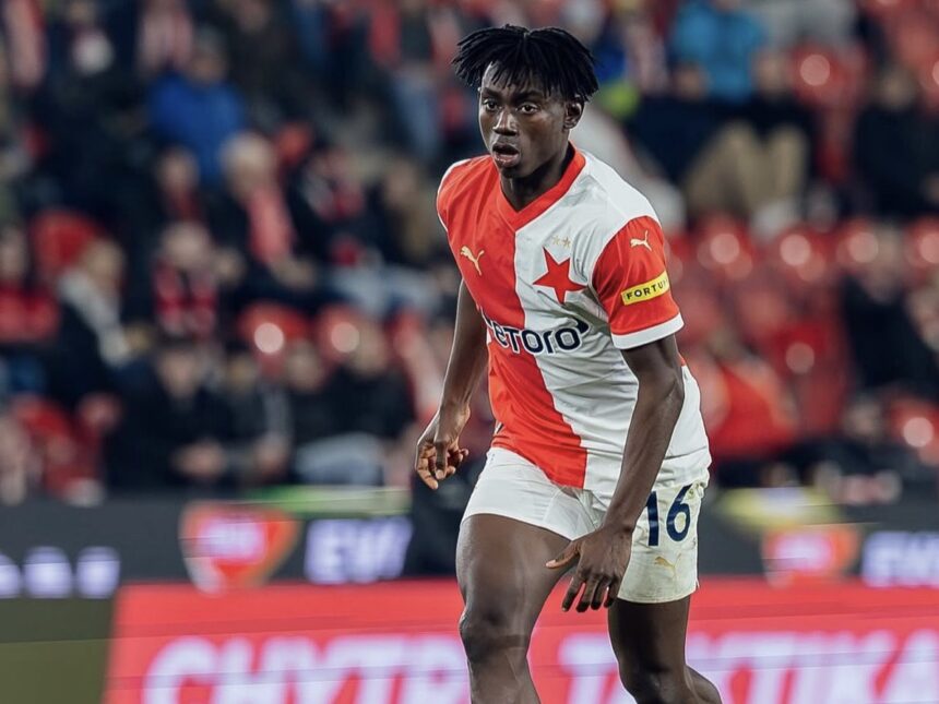 David Moses scores winning goal as Slavia Prague defeat Sigma Olomouc 2-1