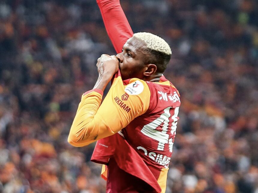 Galatasaray vs Fenerbahce: Victor Osimhen scores in 50th Super Lig game to secure 3-0 victory