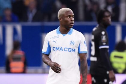 Tochukwu Nnadi marks first Marseille start with assist in 1-1 draw with Nice