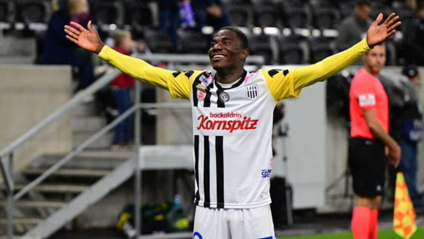 ‎LASK race to 4-1 win as Usor delivers goal and assist in dominant display