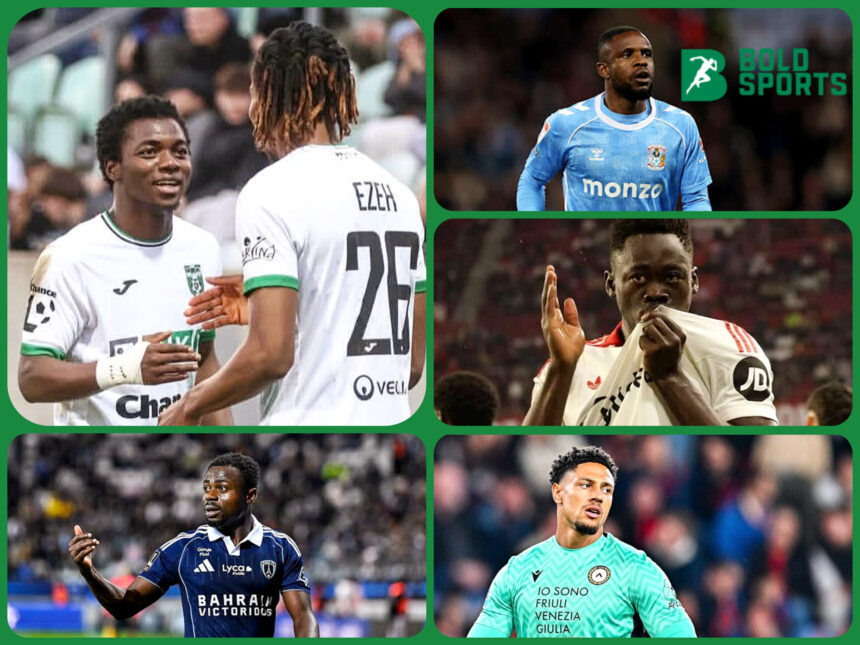 How Super Eagles players performed across Europe over the weekend