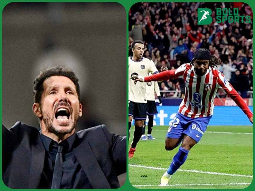 ‎Diego Simeone: ‘We’ve never had players like Ademola Lookman’ after scoring winner vs Barcelona