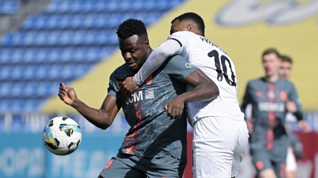 Prosper Obah scores first Shakhtar Donetsk goal in 2-1 win over Zorya