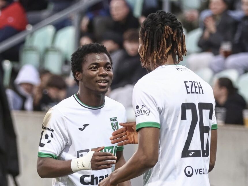 Emmanuel Ayaosi provides assist again, Lucky Ezeh scores in Karvina’s 2-1 win over Dukla Praha
