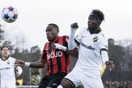 Zadok Yohanna provides assist in AIK’s 2-2 draw with Brommapojkarna