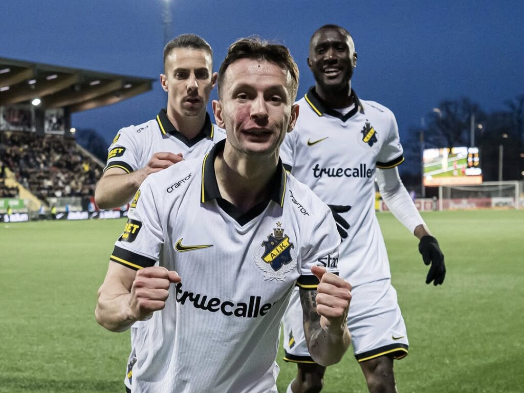Zadok Yohanna provides assist in AIK’s 2-2 draw with Brommapojkarna