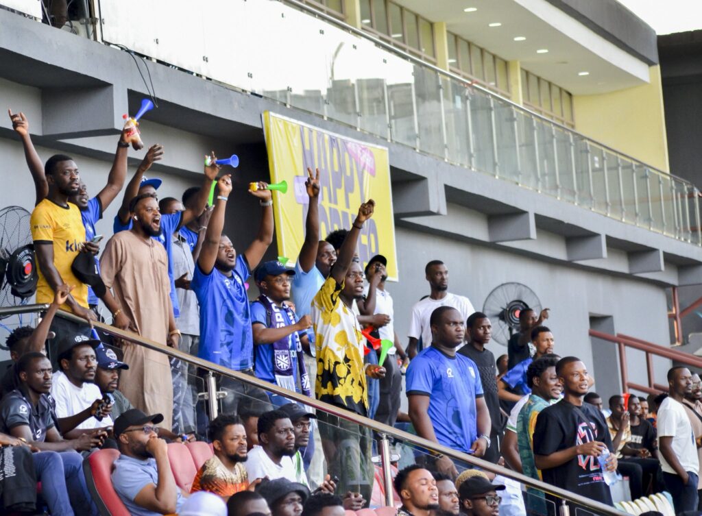 Sporting Lagos, Akwa United battle for Group B NPFL slot 38 Sporting Lagos fans