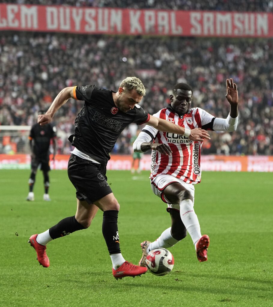 Victor Osimhen provides assist but Galatasaray title celebrations delayed after 4-1 defeat to Samsunspor 39 Victor Osimhen provides assist but Galatasaray title celebrations delayed after 4-1 defeat to Samsunspor