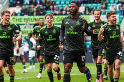 Kelechi Iheanacho nets winner against Hibernian to keep Celtic in Scottish Premiership title race