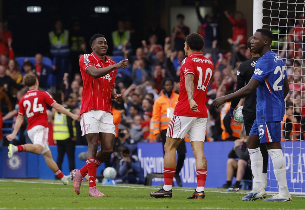 Taiwo Awoniyi nets brace as Nottingham Forest secure 3-1 victory over Chelsea