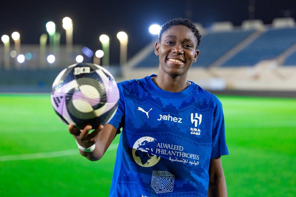 Asisat Oshoala leads Al Hilal into SAFF Women’s Cup final