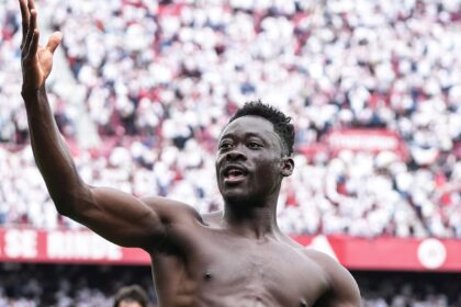 Akor Adams scores winning goal as Sevilla complete comeback to defeat Espanyol 2-1