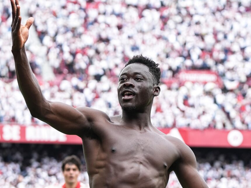 Akor Adams scores winning goal as Sevilla complete comeback to defeat Espanyol 2-1