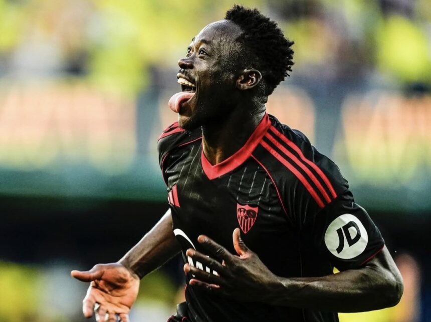Akor Adams scores 10th La Liga goal to help Sevilla defeat Villarreal 3-2