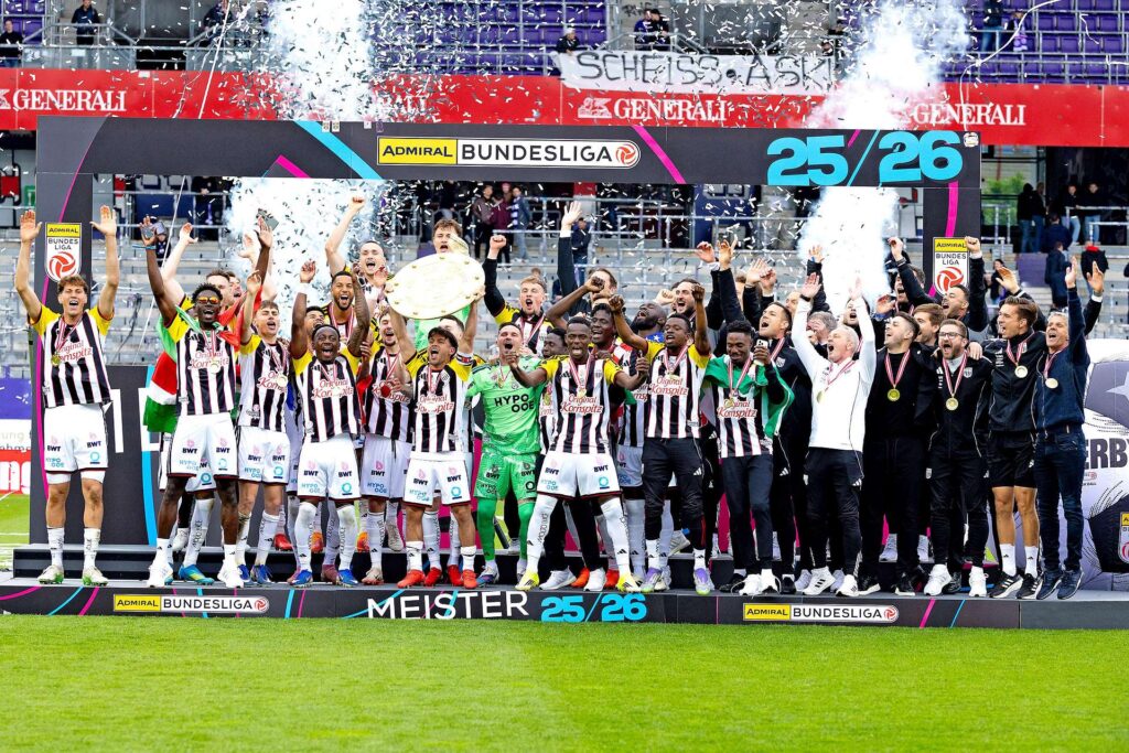 Moses Usor, two other Nigerians clinch Austrian Bundesliga title with LASK