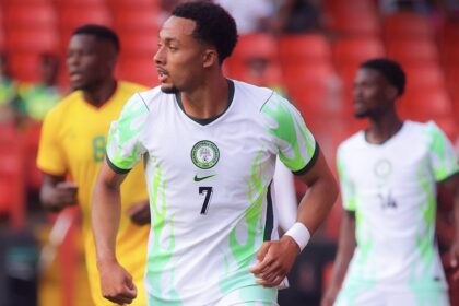 Femi Azeez eyes Premier League move after scoring twice on Super Eagles debut