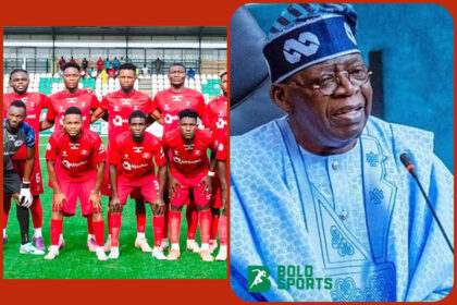 Bola Ahmed Tinubu congratulates Rangers International after historic NPFL triumph‎