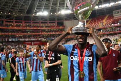 Paul Onuachu scores brace as Trabzonspor win 10th Turkish Cup title