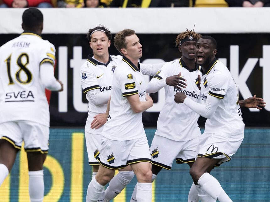 Zadok Yohanna on target as AIK draw 1-1 with Elfsborg