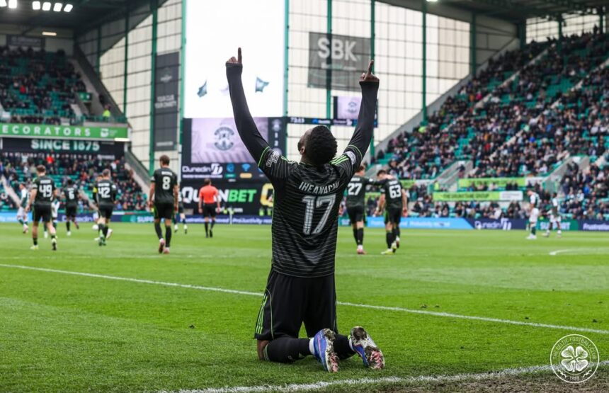Kelechi Iheanacho expresses excitement with Celtic match-winner