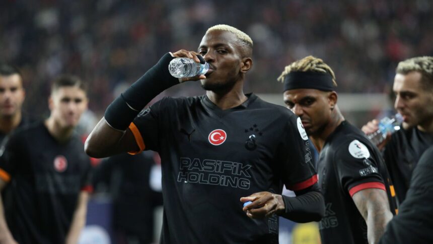 ‎Victor Osimhen reacts to Galatasaray defeat, urges title focus after Samsunspor loss