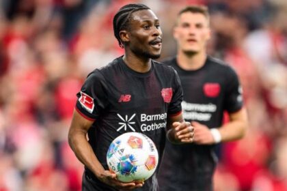 Kasper Hjulmand praises Nathan Tella energy after goal, assist vs Leipzig‎