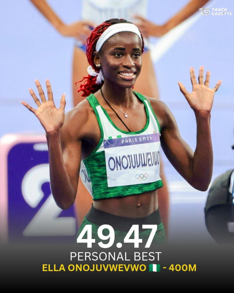 Ella Onojuvwevwo runs 49.47s personal best at Lone Star Grand Prix 38 Ella Onojuvwevwo runs 49.47s personal best at Lone Star Grand Prix