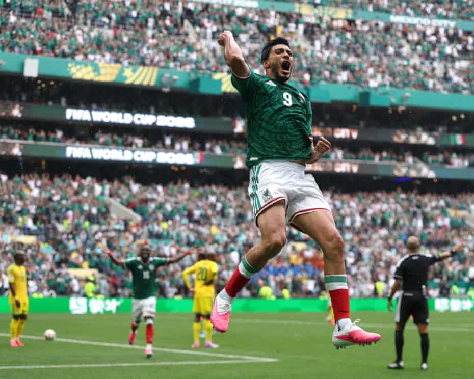 Quinones and Jimenez fire co-hosts Mexico to 2-0 victory over South Africa in FIFA World Cup opener‎