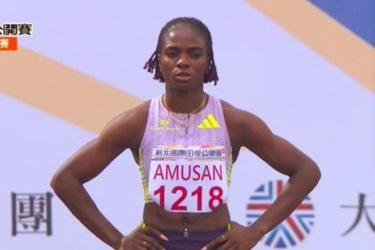 Tobi Amusan sets meet record at New Taipei Athletics Open