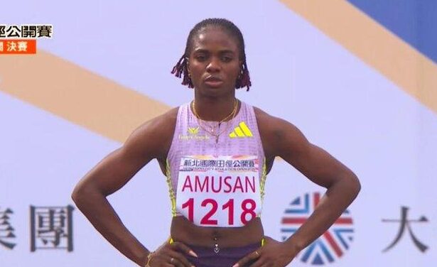 Tobi Amusan sets meet record at New Taipei Athletics Open