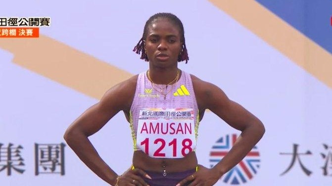 Tobi Amusan sets meet record at New Taipei Athletics Open