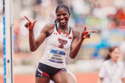 Temitope Adeshina named Bowerman semifinalist after historic collegiate season