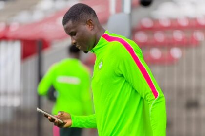 Super Eagles striker Paul Onuachu