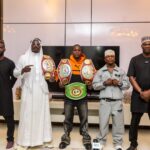 Balmoral Promotions honours three Nigerian champions with WBO Africa Championship belts