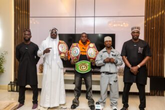 Balmoral Promotions honours three Nigerian champions with WBO Africa Championship belts