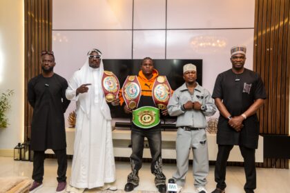 Balmoral Promotions honours three Nigerian champions with WBO Africa Championship belts