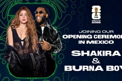 2026 FIFA World Cup: Burna Boy, Shakira to headline Mexico City opening ceremony