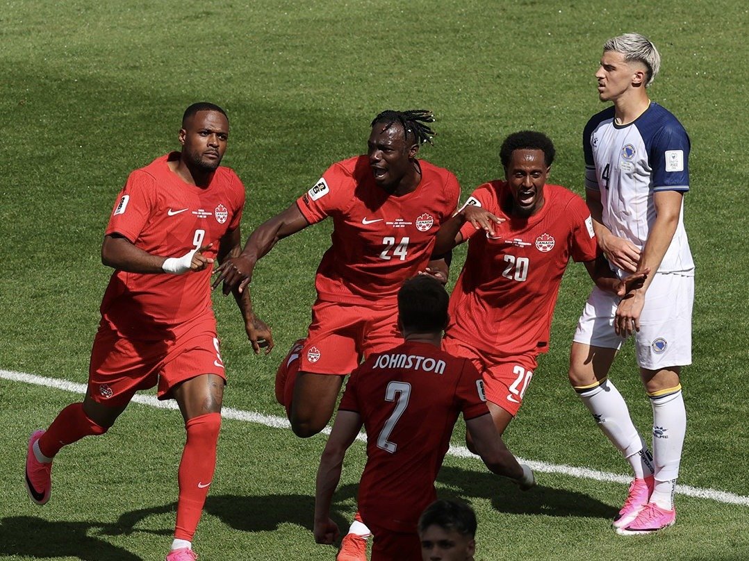 Super-sub Cyle Larin earns Canada historic point in World Cup opener
