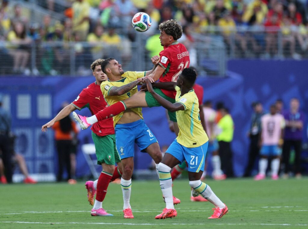 Vinicius Junior nets equaliser as Brazil draw 1-1 with Morocco in World Cup opener