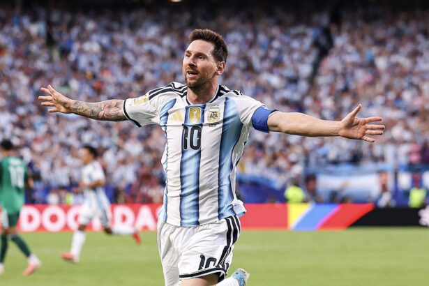 Lionel Messi becomes joint top World Cup scorer with hat-trick in Argentina’s 3-0 win over Algeria