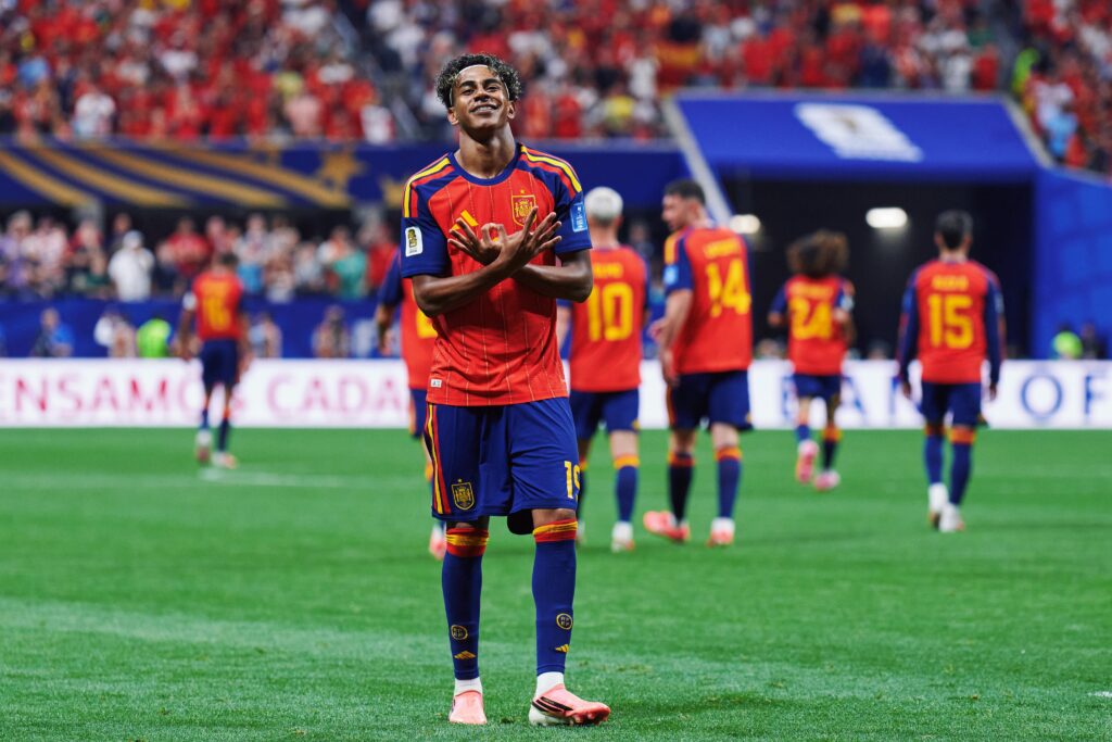 Lamine Yamal scores first World Cup goal as Spain thrash Saudi Arabia 4-0 38 Lamine Yamal scores first World Cup goal as Spain thrash Saudi Arabia 4-0