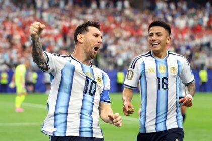Lionel Messi becomes all-time World Cup top scorer, leads Argentina to 2-0 win over Austria