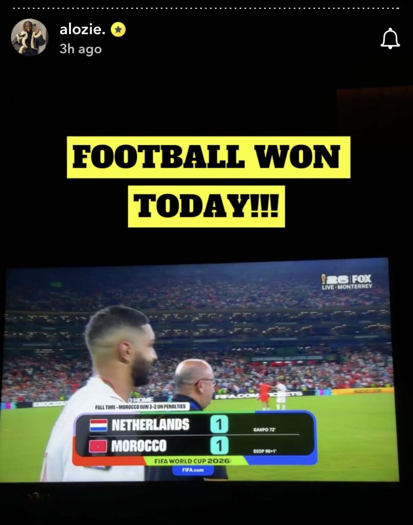 ‘Football won today!’: Michelle Alozie reacts to Morocco’s World Cup triumph over Netherlands
