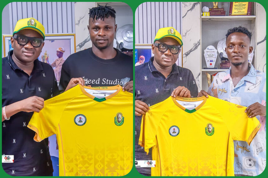 Bendel Insurance sign Terdoo Shimagande and Joseph Godstime on two-year deals‎