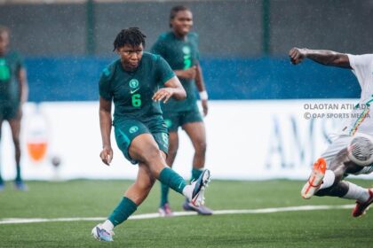 Joy Omewa delighted with first Super Falcons goals in 3-0 win over Senegal